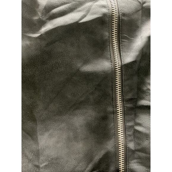 Fashion Nova Men's Black XL Motorcycle Jacket - Picture 4 of 4